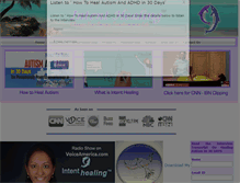Tablet Screenshot of intenthealing.com